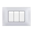 MT DISTRIBUZIONE GEM-P6003-SI GEM 3P SILVER TECHNOPOLYMER PLATE