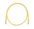 PANDUIT UTPSP5MYLY Copper Patch Cord- Cat 6- Yellow UTP Cable- 5 Meters