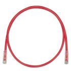 PANDUIT UTPSPL1MRDY Copper Patch Cord- Cat 6- Red LSZH UTP Cable- 1 M