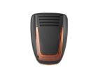 VENITEM 23.24.14 Sirena MOSE LS LUX nero opaco tech/arancio EN50131-4 con sistema antischiuma antishock a doppio micro contro gli urti violenti e faretti