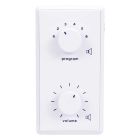 PASO TLS60-RE 100 V 6-line selector - 60 W attenuator - bypass relay