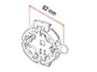 FAAC 132339 SUPPORTO ALLUMINIO CON MOLLA RITENUTA TM58