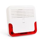 SATEL SD-6000 R Sirena ottico-acustica da esterno - LED rossi - Fino a 120dB a 1m