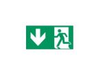 COOPER CSA ILLUMINAZIONE 40071354132 PITTOGRAMMA DI USCITA BS PER STYLE ISO7010