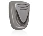 VENITEM 23.26.33 Sirena MINI MURANO AL autoalimentata grigio argentato-arancio