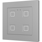 ZENNIO ZVIT70X4S Tecla 70 X4. PC-ABS Capacitive push button 70x70 -