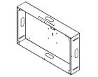 DIVUS MS19T wall mount box for plaster walls and wooden struct