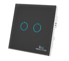 FIBARO THIRD PARTY MH-S312 (black) Touch Panel Switch