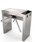 NICE TURNSTILES GUARDMTI Tripod turnstile on double gate structure for intensive use - AISI 304 polished stainless steel