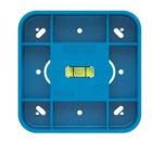 EKINEX EK-DPS-Q-1 Dima quadrata segnafori per predisposizione installazione