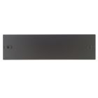 WP RACK WPN-ABP-3SL-B 3U SOLID PANEL SCREWLESS,, BLACK RAL 9005