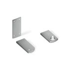 ROGER KT206 KIT OF 3 SHORT SERIES BRACKETS COMPLETE WITH SCREWS FOR FIXES
