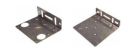 ABTECNO APE-589-2000 PAIR OF STAINLESS STEEL BRACKETS FOR PHOTOCELL AND REFLEX REFLECTOR