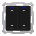MDT RF-TAL55T206.A1S RF KNX+ Taster Light 55 2T, Secure, +T, black op.