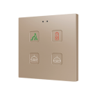 ZENNIO ZVIT4C Tecla 4. PC-ABS Capacitive push button - 4 buttons