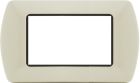 MAPAM 8804-28 Placca Metallo Art 8804-28 4P Panna