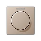 JUNG A1540KO5CH Mascherina con uscia luce per pulsante rotativo KNX- champagne