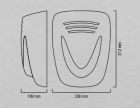 VENITEM 23.27.26 MURANO LS siren without EN50131-4 cover-cap with double micro anti-shock anti-foam system against violent shocks