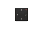 AVS ELECTRONICS 1112134  ZEN 4 PLUS BLACK Telecomando 4 canali bidirezionale - colore nero