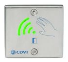 CDVI VHESF Pulsante a sfioramento infrarosso da incasso con pannello in acciaio inox