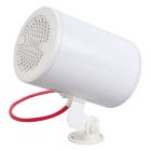 PASO C48/12-2TW Bidirectional cylindrical sound projector (12+12 W), IP 65, ABS