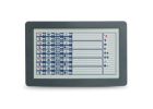 INIM FIRE FPMEXT-G Front module equipped with 40 three-color LEDs that replicate the signals of up to 5 IFMEXT cards
