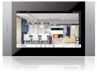 KNX-DSK19-B DIVUS KNX SUPERIO 19 BLACK - capacitive glass touch