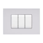 MT DISTRIBUZIONE ART-P8004-BI TECHNOPOLYMER PLATE ART 4P WHITE