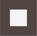 EKINEX EK-SQP-FCC Surface plate (71 and 20Venti ) square cocoa orinoco colour