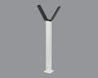 FAAC 428806 ADJUSTABLE FORK FOR ROD SUPPORT