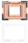 ELAN ITP-8-RBKT-WH Touch Panels Flush Mount Retro Kit for ITP-8 in White