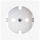 ZENNIO 830000408 Schuko cover ZS55, gloss white
