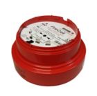 ARITECH FIRE FC-171-002 Red base for sirens and blinkers, Fusion wireless system including batteries