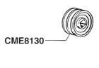 RIB CME8130 DOUBLE PULLEY D.P.90 X SUPER 6/8000 GBC GEWISS