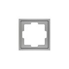 ZENNIO ZS70FR1S 70 x 70 frame for ZS70 sockets, silver