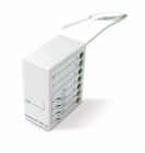 NICE TTX4 Flush-mounted transmitter with mains power supply, 4 channels