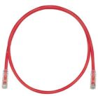 PANDUIT UTPSP0.5MRDY Patch Cord in Rame- Cat 6- Red UTP Cable- 0.5 Meter