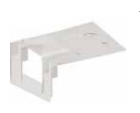 COOPER CSA LIGHTING 40071353444 EXIT CUBE 33822 WALL BRACKET