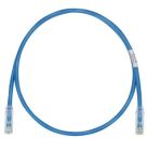 PANDUIT UTPSP1MBUY Patch Cord in Rame- Cat 6- Blue UTP Cable- 1 Meter