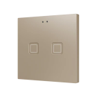 ZENNIO ZVIT2C Tecla 2. PC-ABS Capacitive push button - 2 buttons