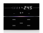 EELECTRON 9025GT307B03-H DOPPIO VETRO - 3 MODULI - DISPLAY HOTEL - NERO