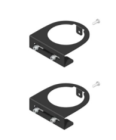 UNISTAB AP1260N coppia ghiere 145mm NERE p/palo vetroresina d. 60m