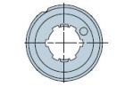 NICE 956.00.00 Round 64x2 wheel