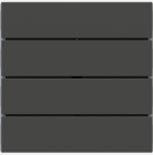 EKINEX EK-TRO-GAL Pack of 4 series horizontal rectangular buttons
