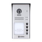 CDVI DT607FES4ID 2-wire outdoor station, 4 buttons, with integrated proximity reader