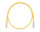 PANDUIT UTPSP2MYLY Patch Cord in Rame- Cat 6- Yellow UTP Cable- 2 Meter
