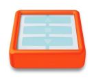 NICE WCO Mini cover, orange - 10 pieces