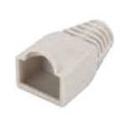 WP RACK WPC-MDA-B88-GR KINK PROTECTION BOOT FOR RJ45 PLUGS, GREY