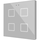 ZENNIO ZVIFR4S FLAT RGB 4. CAPACITIVE GLASS BUTTON -