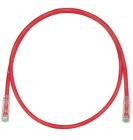 PANDUIT UTPSP1MRDY Copper Patch Cord- Cat 6- Red UTP Cable- 1 Meter